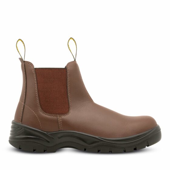 REBEL FX2 Chelsea Boot Brown REBEL Safety Gear Retail