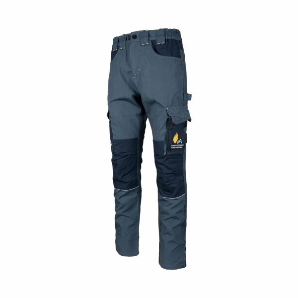 REBEL Men's Tech Gear Acid Flame Trousers Airforce Blue - REBEL Safety ...