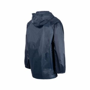 REBEL AquaSkin Rubberised Navy Rainsuit - Image 4