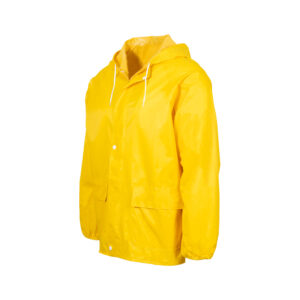 REBEL AquaSkin Rubberised Yellow Rainsuit - Image 7