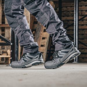 REBEL Grey Wolf Modern Safety Shoe - Image 3