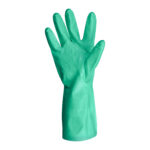 REBEL Tru Touch Green Nitrile Chemical Glove Palm