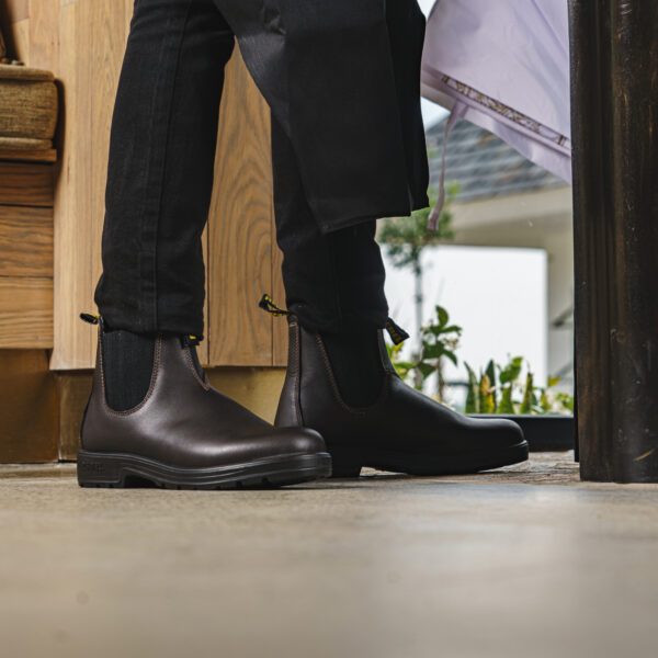 Urban Retro Classic Chelsea Boot Rustic Brown REBEL Safety Gear