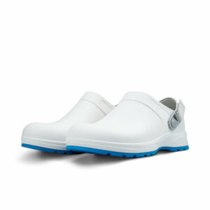 REBEL Cruiza Medi-Pro Slip-on Clog White and Blue - Image 3