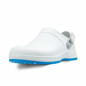 REBEL Cruiza Medi-Pro Slip-on Clog White and Blue - Image 5
