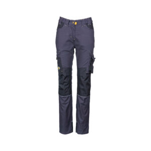 REBEL Ladies Tech Gear Trousers Gun Metal - Image 3