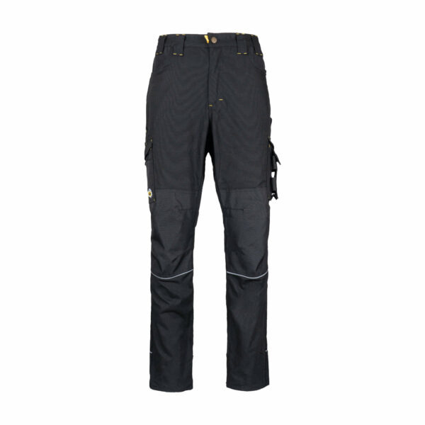 REBEL Men's Tech Gear Trousers Raven Black - REBEL Safety Gear - Retail