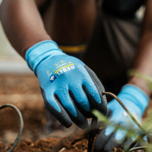 REBEL Aqua Wrist Length Gloves - Image 3
