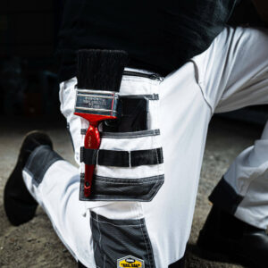 REBEL Men's Tech Gear Trousers Arctic White - Image 6