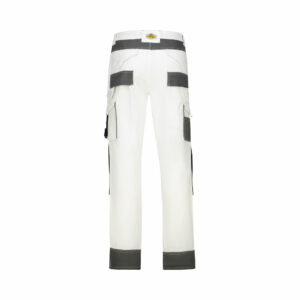 REBEL Men's Tech Gear Trousers Arctic White - Image 3