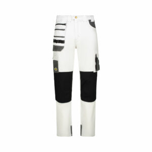 REBEL Men's Tech Gear Trousers Arctic White - Image 7